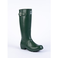 Image of Woodland Womens Plain Green Wellington Boots