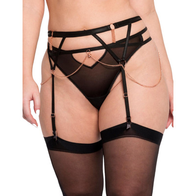 Scantilly by Curvy Kate Unchained Suspender Belt