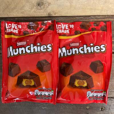 4x Munchies Pouch Share Bags (4x81g)