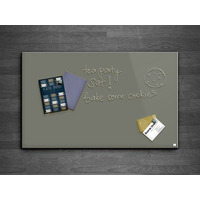 Image of Casca Magnetic Glass Wipe Board 900 x 600mm, Green Artichoke
