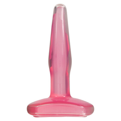 Image of Crystal Jellies Small Butt Plug Pink