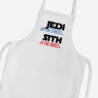 Jedi On the Streets Apron – White, One