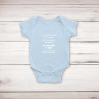 Take The Iron Throne Babygrow – Blue, 0-3 Months