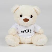 Evolution Of A Golfer Swear Bear – Cream, Medium