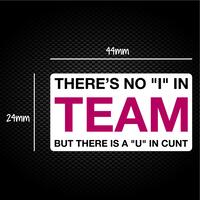 There Is A U In Cunt Sticker Pack – One, Sheet of 54