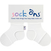Image of Baby Sock Ons - White (Age: 0-6 mths)
