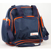 Image of Palm and Pond Changing Back Pack Navy with Orange Trim