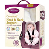 Image of Clevamama ClevaFoam Head and Neck Support - Car Seat and Pram Insert (+0 Months) Grey