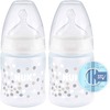 Image of NUK First Choice+ Anti-Colic Temperature Control Baby Bottles 150ml 2 Pack