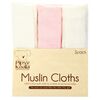 Image of Pipsy Koala Muslin Cloths 3 Pack (Colour: Pink)