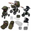 Ickle Bubba Stomp v4 All In One i-Size Travel System With Isofix Base (Frame: Chrome, Fabric Colour:... from Daisy Baby Shop