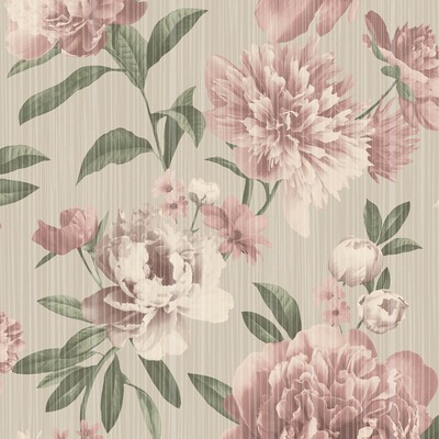 Valentina Big Bloom Wallpaper Soft Pink The Design Library 526868