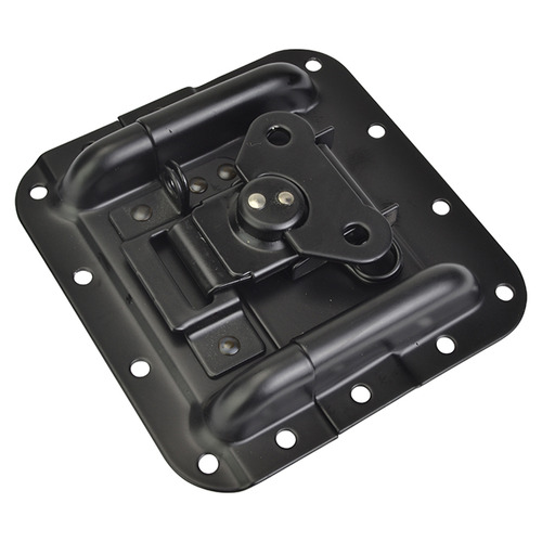 Butterfly Catch Surface Mount Black Coated Steel