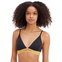 Image of Calvin Klein Embossed Icon Holiday Bralette Bra