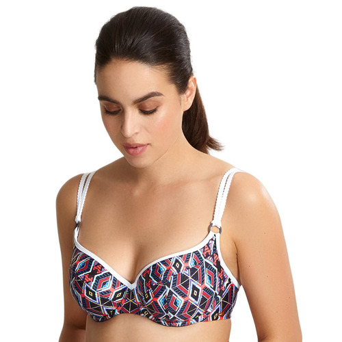 Panache Elle Bikini Top - Tribal Print