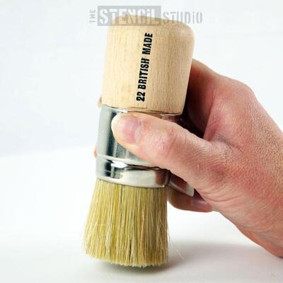 Extra Large Stencil Brush - No 22 - 36mm - No.22 - 36mm