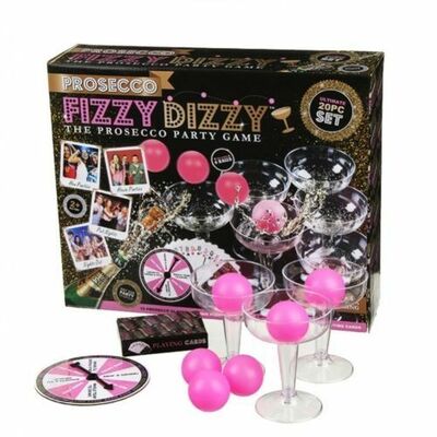 Fizzy Dizzy Adult Drinking Wine Valentines Party Ping Pong Game