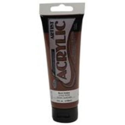 120ml Artists Essential Quality Acrylic Paint - Burnt Umber