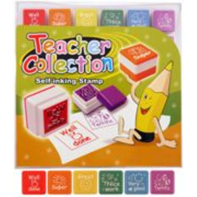 Pink "Super" Teachers Reward Stamp - S01 826