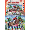 A3 Large Painting By Numbers Kit - Show Jumping Pjl18