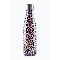 Image of Hype Unisex Disco Leopard Water Bottle - 500ML