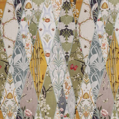 The Chateau By Angel Strawbridge Nouveau Wallpaper Fabric Multi NOW/MUL/14000FA - By The Metre