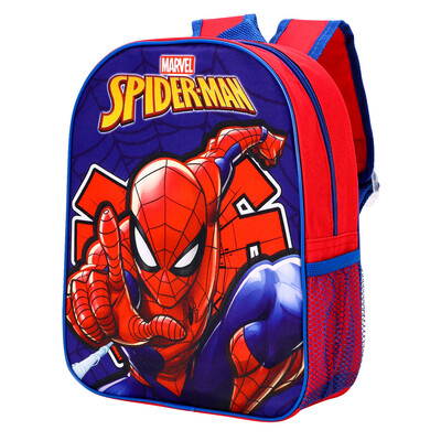 Spiderman Junior Backpack Rucksack School Bag