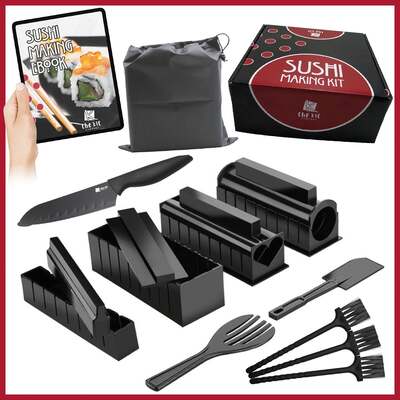 The Kit Company™ Sushi Making Kit - Black