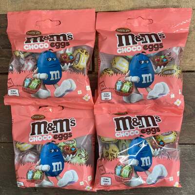 4x M&M’s Choco Eggs Bags (4x70g)