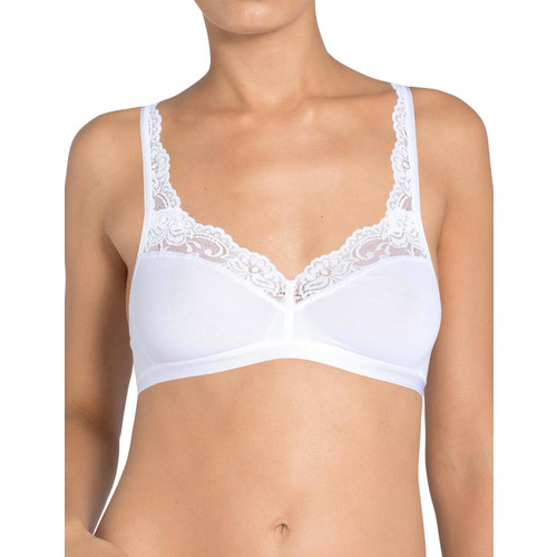 Sloggi Romance Non Wired Bra - White