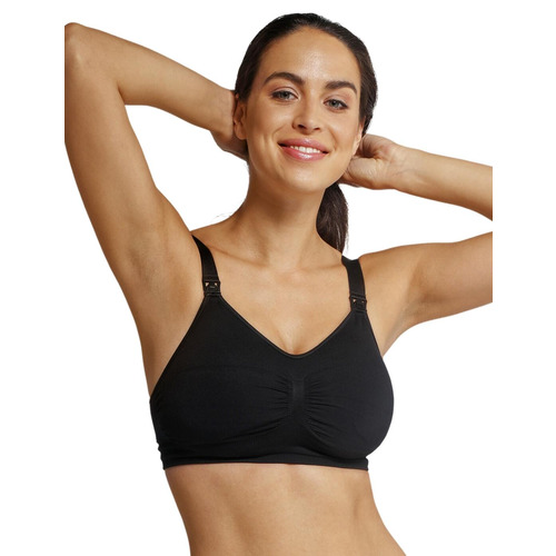 Carriwell Padded Maternity & Nursing Bra - Black