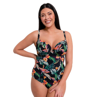 Curvy Kate Cuba Libre Padded Plunge Swimsuit