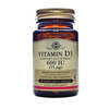 Image of Solgar Vitamin D3 (Cholecalciferol) 600iu (15ug) - 60 Vegetable Capsules