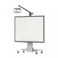 Image of Loxit 8657 projection screen stand Silver