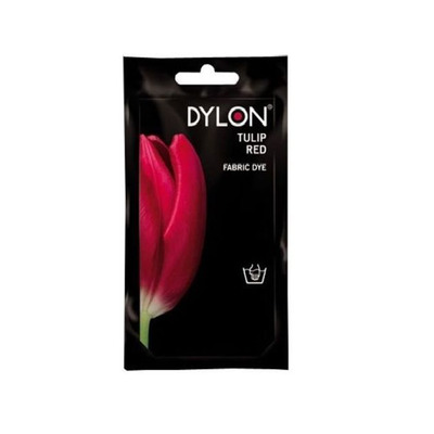 50g Dylon Hand Wash Fabric Dye Sachets - 17 Assorted Colours - TULIP RED (50g)
