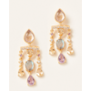Zita earrings with amethyst, citrine and labradorite at Carousel Jewels