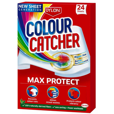 24 Pack Dylon Colour Catcher Washing Machine Laundry Sheets