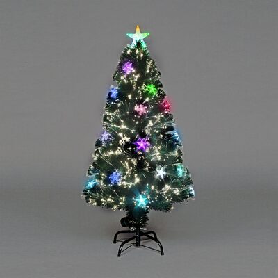 6ft Cosmos Fibre-Optic Pre-Lit Christmas Tree