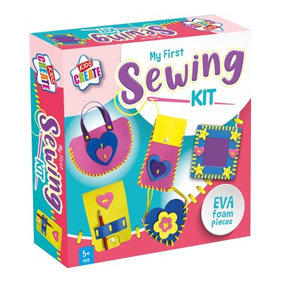 My First Sewing Needle Craft Kit With Eva Foam Pieces