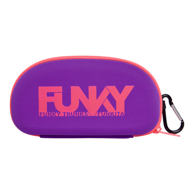 Way Funky Purple Punch Case Closed Goggle Case