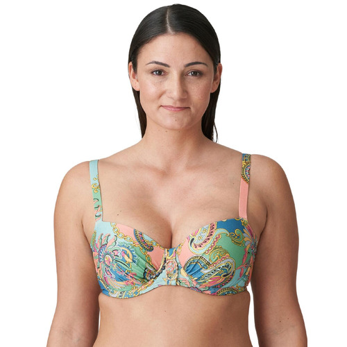 Prima Donna Swim Celaya Padded Balcony Bikini Top - Italian Chic