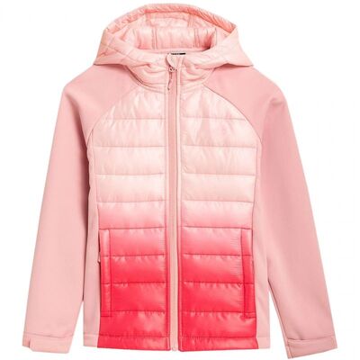 4F Junior Softshell Jacket - Light Pink