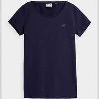 Image of 4F Womens Short Sleeves T-Shirt - Navy Blue