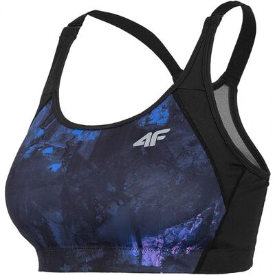4F Womens Sports Bra - Black
