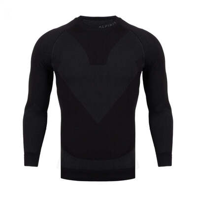 Alpinus Mens Pro Miyabi Edition Thermoactive Shirt - Black