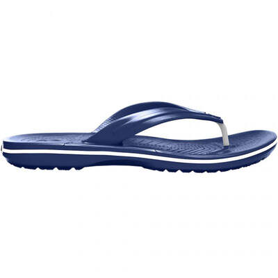 Crocs Womens Crocband Flip Flops - Navy Blue