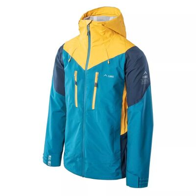 Elbrus Mens Malaspina II Jacket - Blue/Yellow
