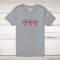 Drag Drift Rally Adult T-Shirt