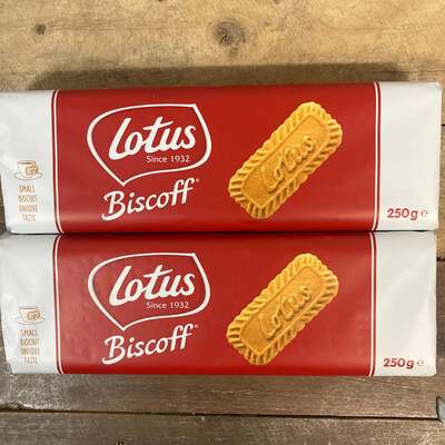 3x Lotus Biscoff Biscuits (3x250g)