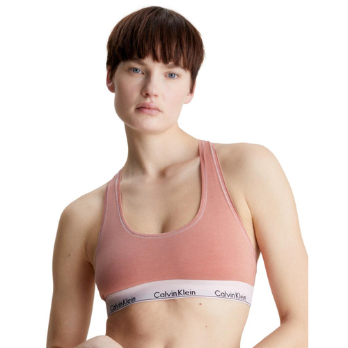 Calvin Klein Modern Cotton Bralette - Rust